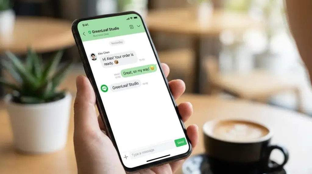 LINE公式アカウント運用のコツ。リピーターを増やすメッセージ配信とはのブログへのリンク