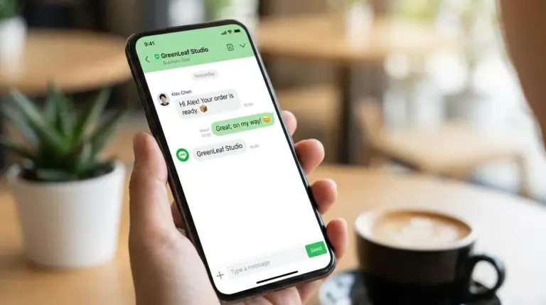 LINE公式アカウント運用のコツ。リピーターを増やすメッセージ配信とはのブログへのリンク